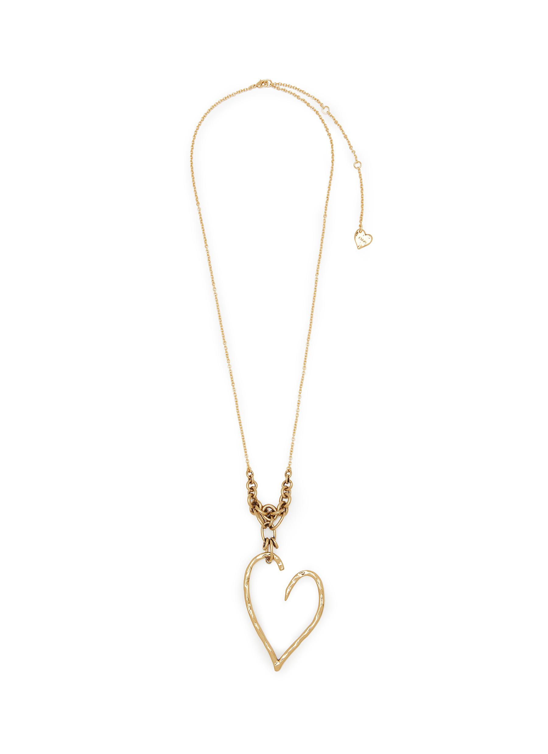 CHLOÉ | Encoeur Laiton Long Necklace | Women | Lane Crawford