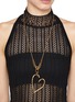 Figure View - Click To Enlarge - CHLOÉ - Encoeur Laiton Long Necklace