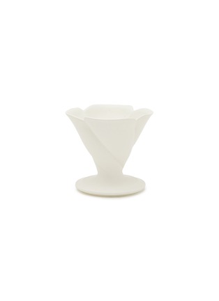 Main View - Click To Enlarge - TOKI NASHIKI - Porcelain Flower Coffee Dripper