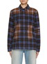 Main View - Click To Enlarge - JUUN.J - Overchecked Button Up Shirt