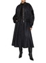 Figure View - Click To Enlarge - JUUN.J - Denim Layered MA-1 Jacket