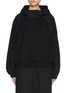 Main View - Click To Enlarge - JUUN.J - Nylon Sleeve Hoodie