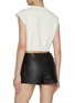 Back View - Click To Enlarge - ALEXANDERWANG - Embossed Logo Cropped Sweater