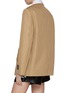 Back View - Click To Enlarge - ALEXANDERWANG - Pre-styled Oversized Blazer With Poplin Dickie