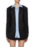 Main View - Click To Enlarge - ALEXANDERWANG - Pre-styled Oversized Blazer