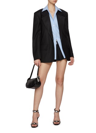 Figure View - Click To Enlarge - ALEXANDERWANG - Pre-styled Oversized Blazer