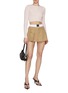 Figure View - Click To Enlarge - ALEXANDERWANG - Prestyled Pleated Skort