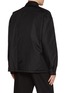 Back View - Click To Enlarge - PRADA - Double Pocket Snap Button Overshirt