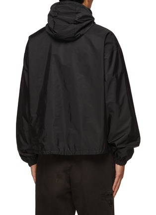 Back View - Click To Enlarge - PRADA - Lightweight Hooded Windbreaker