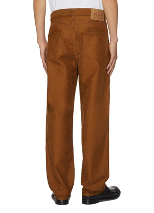 Back View - Click To Enlarge - PRADA - Moleskin Double Knee Jeans