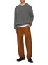 Figure View - Click To Enlarge - PRADA - Moleskin Double Knee Jeans