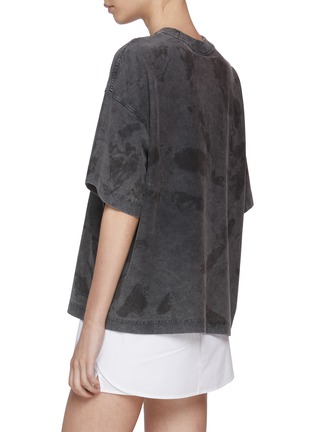 Back View - Click To Enlarge - ALEXANDERWANG - Heartbreaker Print Cotton Tee