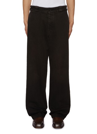 Main View - Click To Enlarge - PRADA - Overdyed Wide Leg Jeans