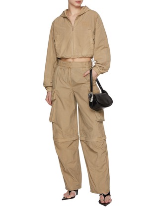 Figure View - Click To Enlarge - T BY ALEXANDER WANG - Oversize Pocket Cargo Pants