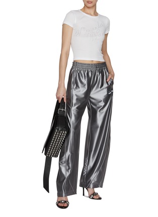 Figure View - Click To Enlarge - T BY ALEXANDER WANG - Piping Track Pants