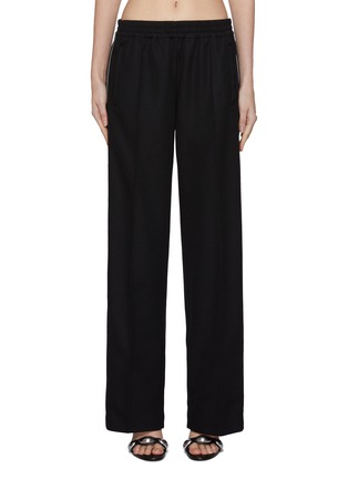 Main View - Click To Enlarge - T BY ALEXANDER WANG - Logo Jacquard Tape Track Pants