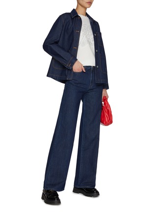 Figure View - Click To Enlarge - KENZO - Ayame Striped Jeans