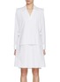 Main View - Click To Enlarge - KENZO - Pleated Cotton Shirt Dress