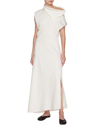 Figure View - Click To Enlarge - RUOHAN - Cielo Asymmetric Maxi Dress