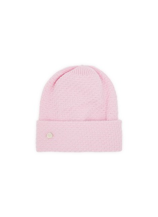 Main View - Click To Enlarge - INVERNI - Cashmere Fold Beanie