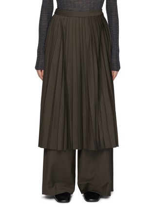 Main View - Click To Enlarge - RUOHAN - Daru Pleated Trousers