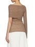 Back View - Click To Enlarge - RUOHAN - Cashmere Silk Drip Cape Flint Sweater