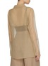 Back View - Click To Enlarge - RUOHAN - Culion Sheer Silk Shirt