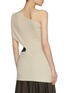 Back View - Click To Enlarge - RUOHAN - Taboga Asymmetrical Silk Cashmere Knit Top