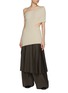 Figure View - Click To Enlarge - RUOHAN - Taboga Asymmetrical Silk Cashmere Knit Top