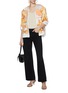 Figure View - Click To Enlarge - LILYEVE - Collarless Open Front Terry Jacket