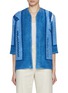 Main View - Click To Enlarge - LILYEVE - Collarless Open Front Terry Jacket