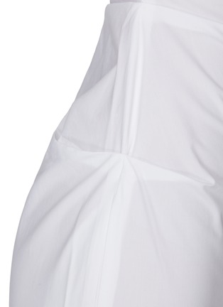  - CALCATERRA - Fitted Waist Long Cotton Dress