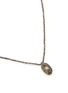 Detail View - Click To Enlarge - MARIE LAURE CHAMOREL - N° 861 Gold Finished Sterling Silver Ruthenium Diamond Necklace