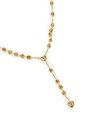 Detail View - Click To Enlarge - MARIE LAURE CHAMOREL - N° 362 Gold Finished Sterling Silver Necklace