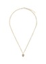 Main View - Click To Enlarge - MARIE LAURE CHAMOREL - N° 882 Gold Finished Sterling Silver Diamond Necklace