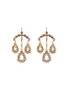 Main View - Click To Enlarge - MARIE LAURE CHAMOREL - N° 849 Gold Finished Diamond Earrings