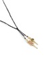 Detail View - Click To Enlarge - MARIE LAURE CHAMOREL - N° 181 Gold Finished Sterling Silver Necklace