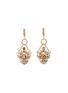 Main View - Click To Enlarge - MARIE LAURE CHAMOREL - N° 841 Gold Finished Sterling Silver Earrings