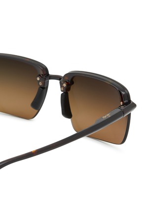 Detail View - Click To Enlarge - MAUI JIM - Acetate Rectangle Sunglasses