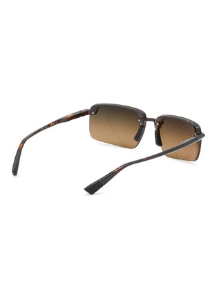 Figure View - Click To Enlarge - MAUI JIM - Acetate Rectangle Sunglasses