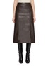 Main View - Click To Enlarge - SANDBEIGE - Grace Faux Leather Skirt