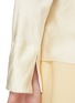  - SANDBEIGE - Lucy High Neck Slit Blouse