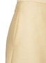  - SANDBEIGE - Birkin Asymmetrical Wool Skirt