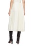 Back View - Click To Enlarge - SANDBEIGE - Monaco Pleated Skirt