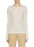 Main View - Click To Enlarge - SANDBEIGE - Sugar Wool T-Shirt