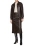 Figure View - Click To Enlarge - SANDBEIGE - Lexy Faux Leather Jacket