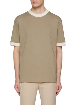 Main View - Click To Enlarge - SUNSPEL - x Nigel Cabourn Carbon Brushed Cotton T-Shirt