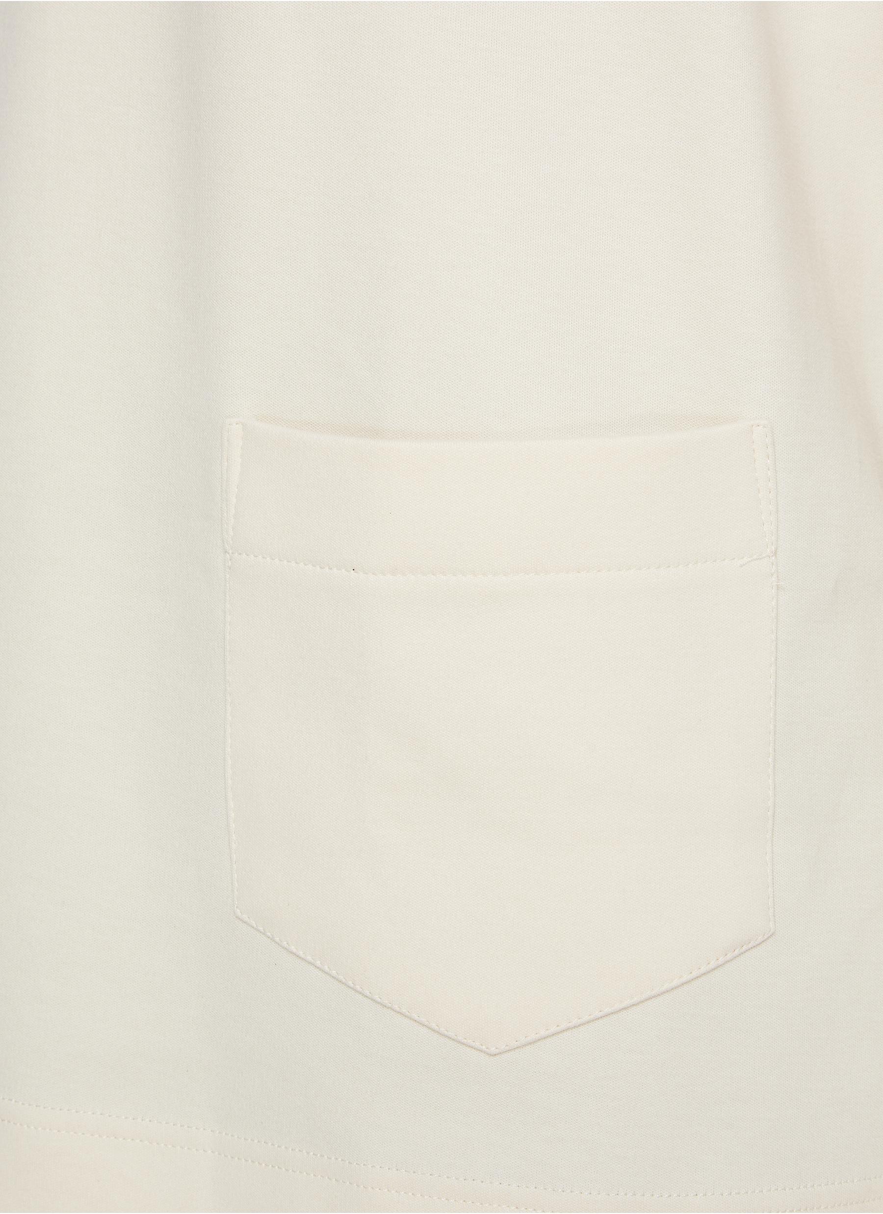x Nigel Cabourn Carbon Brushed Cotton T-Shirt - Thumbnail 4