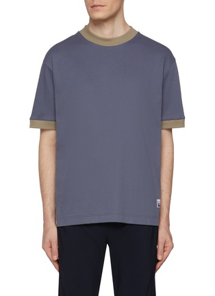 Main View - Click To Enlarge - SUNSPEL - x Nigel Cabourn Carbon Brushed Cotton T-Shirt