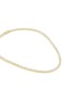 Detail View - Click To Enlarge - CZ BY KENNETH JAY LANE - Cubic Zirconia 14K Gold Plated Brass Tennis Necklace